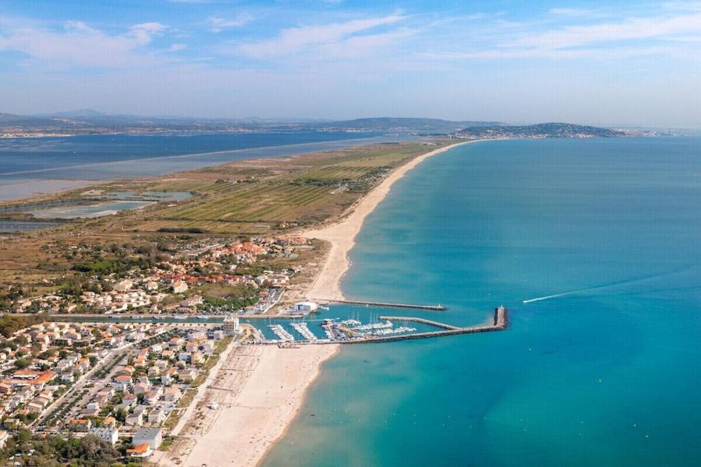Maison Renovee A Marseillan Plage Buitenkant foto